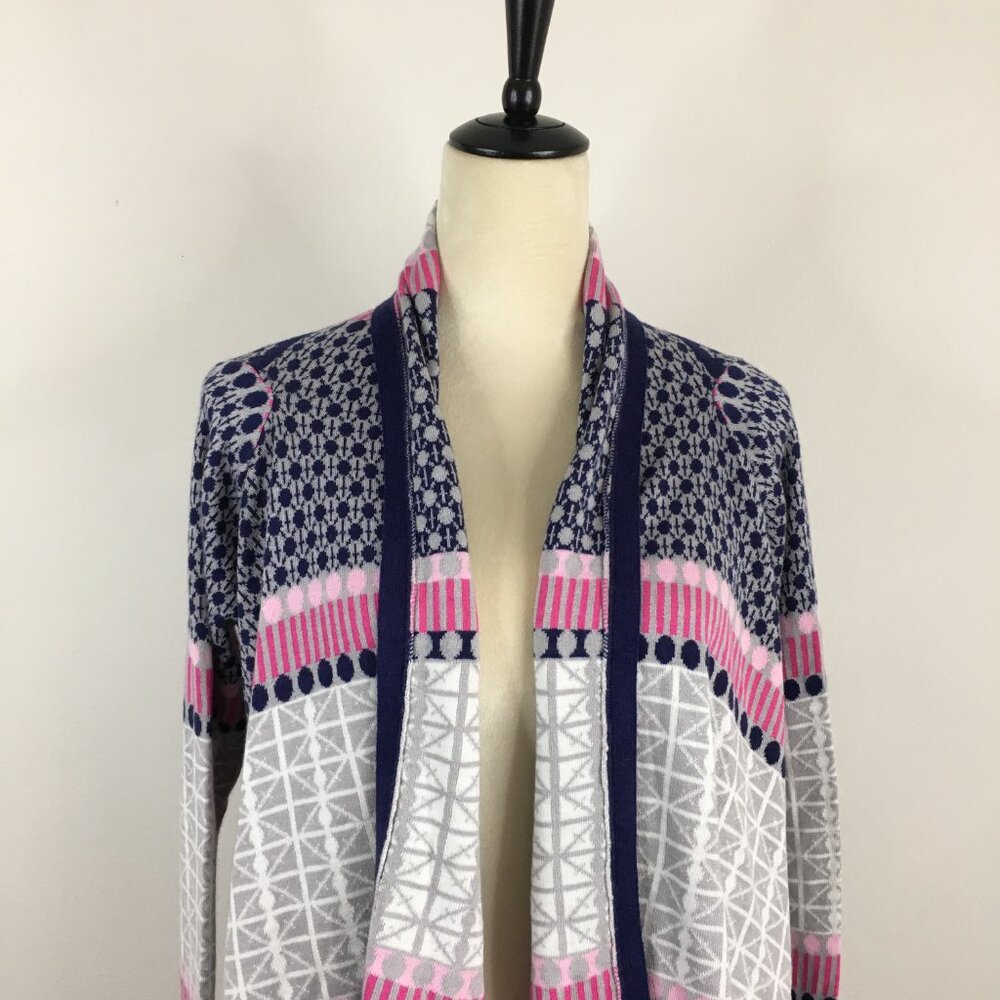 Bcbgmaxazria Multi-Color Mixed Print High Low Hem… - image 6